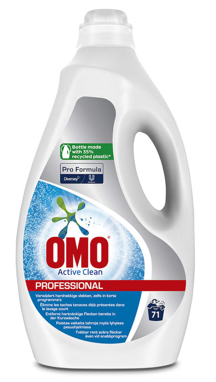 Гель и жидкости для стирки Omo profesional active clean 71sc/5L ...